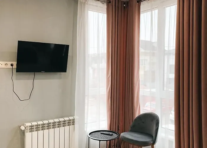 Apartment Domovik стильна квартира, миру 11 C кв 2 *